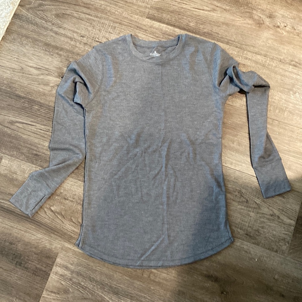 Gray Cuddl Dud Tunic size small NWOT